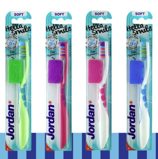 Jordan 儿童牙刷 4阶段 4支装 绿色+紫色+粉色+蓝色