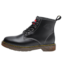 Dickies 帝客 女士6孔马丁靴 194W50LXS29 加绒款 黑色 35