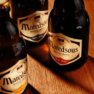 Maredsous 马里斯 啤酒组合装 330ml*6瓶（6度啤酒330ml*2瓶+8度啤酒330ml*2瓶+10度啤酒330ml*2瓶）