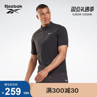 Reebok 锐步 官方2021秋季新款男子LM莱美H08977运动健身短袖POLO衫