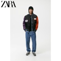 ZARA [折扣季]男装 宽松口袋饰水洗牛仔裤 06045495427