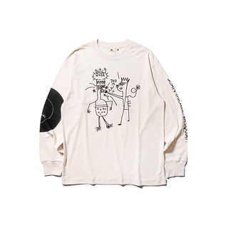 SOULGOODS 灵魂虎 X BASQUIAT 5 Pieces 男女款圆领长袖T恤 18103