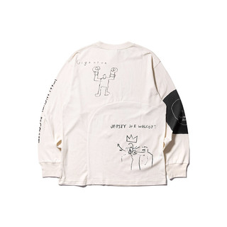 SOULGOODS 灵魂虎 X BASQUIAT 5 Pieces 男女款圆领长袖T恤 18103