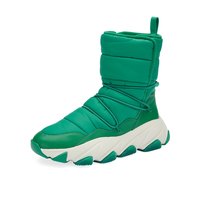 ASH 艾熙 EMY 女士中筒雪地靴 绿色 37