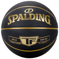 SPALDING 斯伯丁 TF黑金传奇系列 PU篮球 77-167Y 黑金色 7号/标准