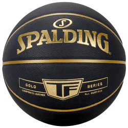斯伯丁篮球_spalding 斯伯丁 tf黑金传奇系列 pu篮球 77-167y 黑金色 