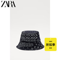 ZARA [折扣季]男装 腰果花印花渔夫帽盆帽 03988300401