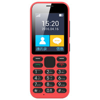 21KE 21克 C1 移动联通版 2G手机 红色