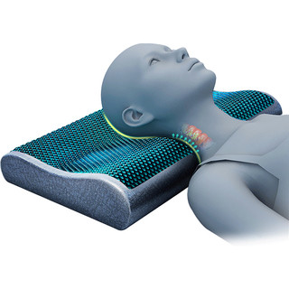 凝胶枕头护颈椎助睡眠记忆棉枕芯单人男硅胶枕颈椎枕修复睡觉专用