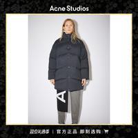 Acne Studios2021秋冬新款男士黑色休闲羽绒服长外套 B90578-900