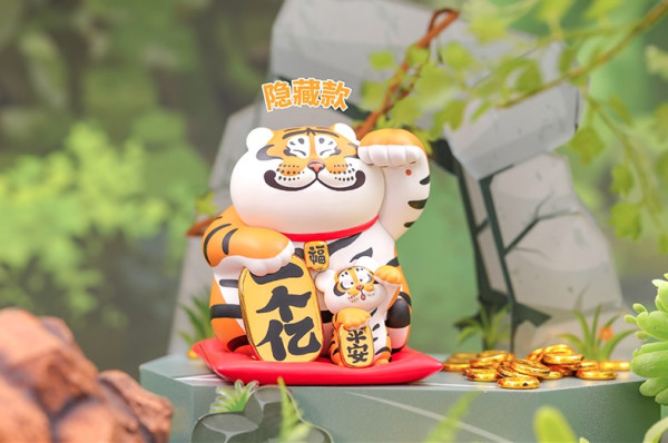 盲盒控52toys不二马大叔我不是胖虎系列之胖虎带娃盲盒手办