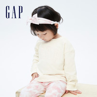 Gap 盖璞 女童纯棉长袖T恤