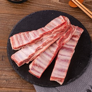 Imeat 阿牧特 内蒙古条排羊排块1000g 清真羊排骨2斤 内蒙古羔羊排骨生鲜羊肉