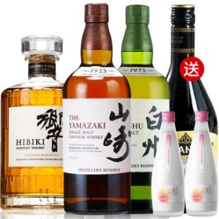日本三得利威士忌山崎1923 白州1973 響响和风醇韵日威入门组合套装 报价价格评测怎么样 什么值得买