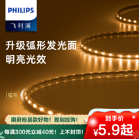 PHILIPS 飞利浦 灯具（PHILIPS） LED灯带 高亮恒冉高压贴片led灯条 软支架灯带