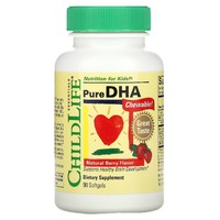 CHILDLIFE DHA，天然浆果味，90 粒