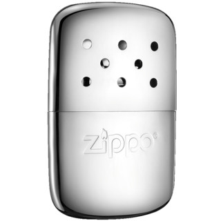 ZIPPO 之宝 芝宝专柜原装正品zippo怀炉 新款美版触燃式保温暖手炉暖手宝 美版银色