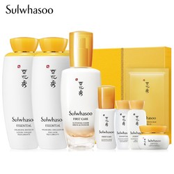 Sulwhasoo 雪花秀 滋盈水乳精华套装（润颜水125ml+润颜乳125ml+精华90ml+面霜+面膜）