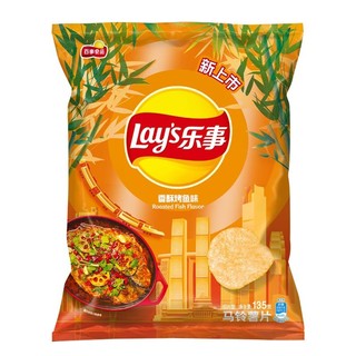 Lay's 乐事 马铃薯片 香酥烤鱼味 135g