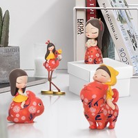 可米生活 礼品孩子Mini小雕塑 限量款情人节礼物