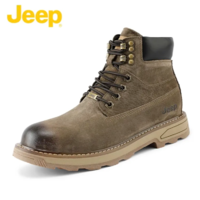 直播专享：Jeep 吉普 男士马丁靴 基础款 P213M08155