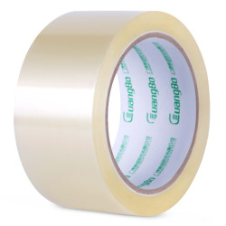 guangbo广博加厚透明胶带48mm60y50μm封箱胶布办公用品fx20ka