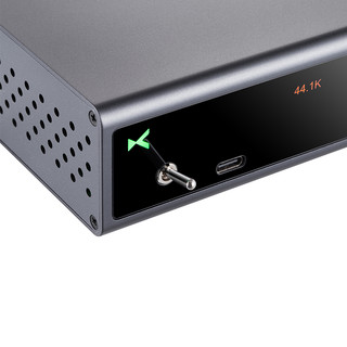 XDuoo 乂度MU-601 双USB桌面解码ES9018K2M解码芯片DSD256前级同轴模拟输出 官方标配 黑色