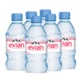 evian 依云 圣诞节礼物依云（evian）法国原装进口天然矿泉水瓶装饮用水弱碱性纯净水 330ml*6瓶