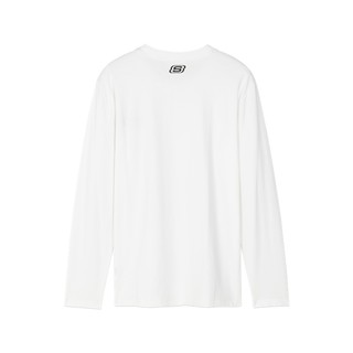 Skechers斯凯奇春秋新款男子针织长袖T恤衫运动休闲上衣L420M001（M、碳黑/0018）