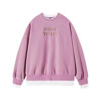 Semir 森马 女士圆领卫衣 109721116053 粉紫 M