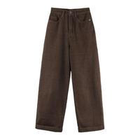 HOWL STUDIO 女士休闲长裤 FW21PT3493 巧克力棕 S