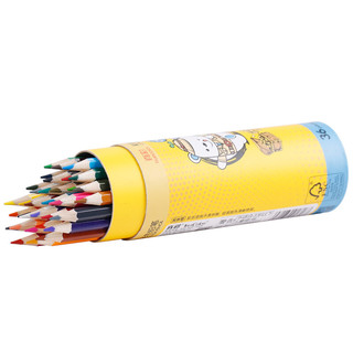 truecolor 真彩 E036 六角杆彩色铅笔 36色 2桶装