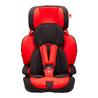 gb 好孩子 儿童安全座椅 9个月-12岁 红黑色