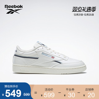 Reebok 锐步 官方男鞋女鞋21秋冬新款CLUB C GX7563运动小白鞋板鞋