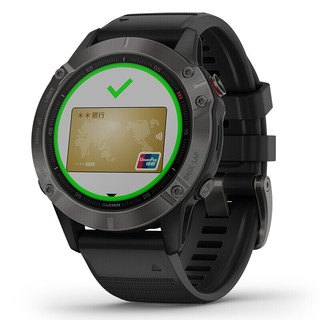 GARMIN 佳明 Fenix 6 Pro 运动手表 010-02158-41 黑色 51mm 蓝宝石版