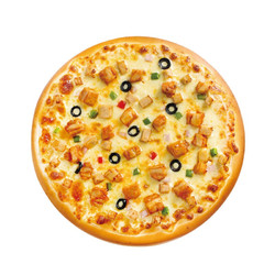 鲜掌门 披萨生鲜半成品 即食比萨烘焙 加热即食 7英寸奥尔良鸡肉披萨