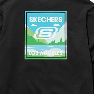 SKECHERS 斯凯奇 中性运动卫衣 L420U279/0018 碳黑 XS