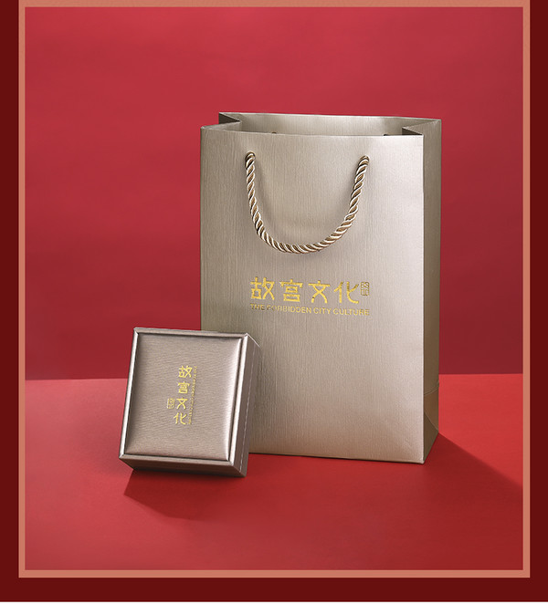 故宫博物院 如意锦鲤系列首饰 项链手链耳饰 新年礼物