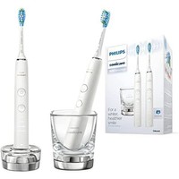 PHILIPS 飞利浦 Sonicare DiamondClean系列 HX9914/55 电动牙刷 白色 2支装