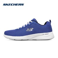 Skechers斯凯奇男子轻便时尚绑带缓震休闲运动鞋跑步鞋