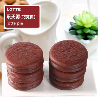 LOTTE 乐天 巧克派 草莓口味 336g