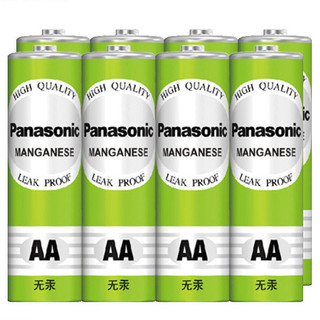 Panasonic 松下 R6PUG 5号碳性电池 1.5V 8粒装