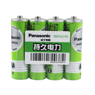 panasonic松下r6pug5号碳性电池15v4粒装