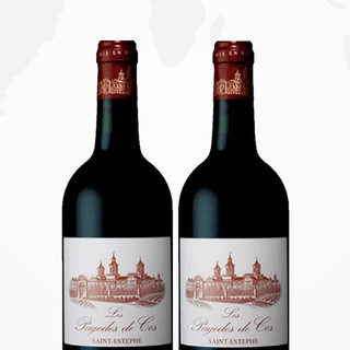 爱士图尔 二级明庄副牌法国干型红葡萄酒 2瓶*750ml套装