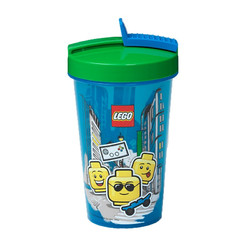 LEGO 乐高 40441724 儿童卡通吸管杯 男孩款 500ml