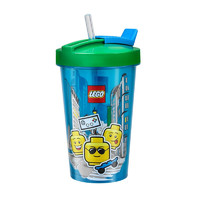 LEGO 乐高 40441724 儿童卡通吸管杯 男孩款 500ml