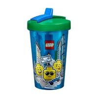 LEGO 乐高 40441724 儿童卡通吸管杯 男孩款 500ml