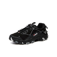 FILA 斐乐 FUSION系列 男子休闲运动鞋 T12M115205B-BK 黑色 42