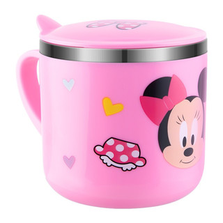 Disney 迪士尼 儿童保温牛奶杯 270ml 粉色米妮