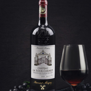 CHATEAU LA TOUR CARENT 拉图嘉利酒庄 上梅多克干型红葡萄酒 2018年 750ml